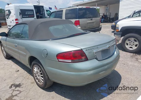 2005 Chrysler Sebring Touring from USA, damaged, VIN 1C3EL55R95N613797